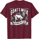 Goat’s Milk Handmade Soap T-Shirt - T-Shirt | Maroon