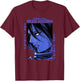 Attack on Titan Mikasa Ackerman Japanese Manga Face Portrait T-Shirt - T-Shirt | Maroon