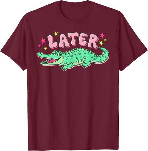 Funny Later Gator Sarcastic Saying Vintage Later Alligator