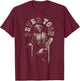 Peter Tosh Sitting in Chair Photo by Kim Gottleib Walker T-Shirt - T-Shirt | Maroon