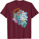 Little Mermaid - True Voice Lies Within T-Shirt - T-Shirt | Maroon