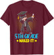 Dabbing 5th Grade Nailed It shirt boys 5th grade graduation T-Shirt - T-Shirt | Maroon