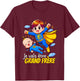 Kid Future Big Brother 2025 Gift Boys Super Big Brother , Black, 2 T-Shirt - T-Shirt | Maroon