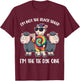 I'm Not The Black Sheep I'm The Hippie Tie Dye T-Shirt - T-Shirt | Maroon