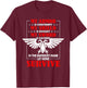 My Armor Is Contempt My Shield Is Disgust My Sword Is Hatred T-Shirt - T-Shirt | Maroon