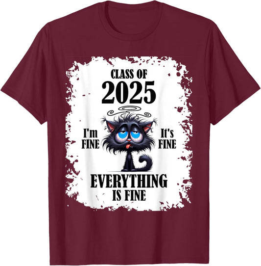 Class Of 2025 T-Shirt - T-Shirt | Maroon