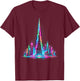 Bright Burj Khalifa Elegance – Buntes Dubai T-Shirt - T-Shirt | Maroon