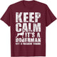 Keep Calm It's A Doberman Not A Freakin' Shark - Dog Lover T-Shirt - T-Shirt | Maroon