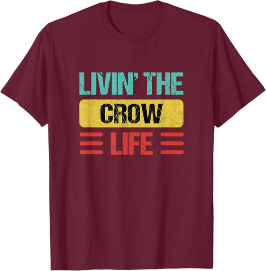 Crow Name T-Shirt - T-Shirt | Maroon