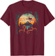 Octopus Shirt / Rhythmic T-Shirt - T-Shirt | Maroon