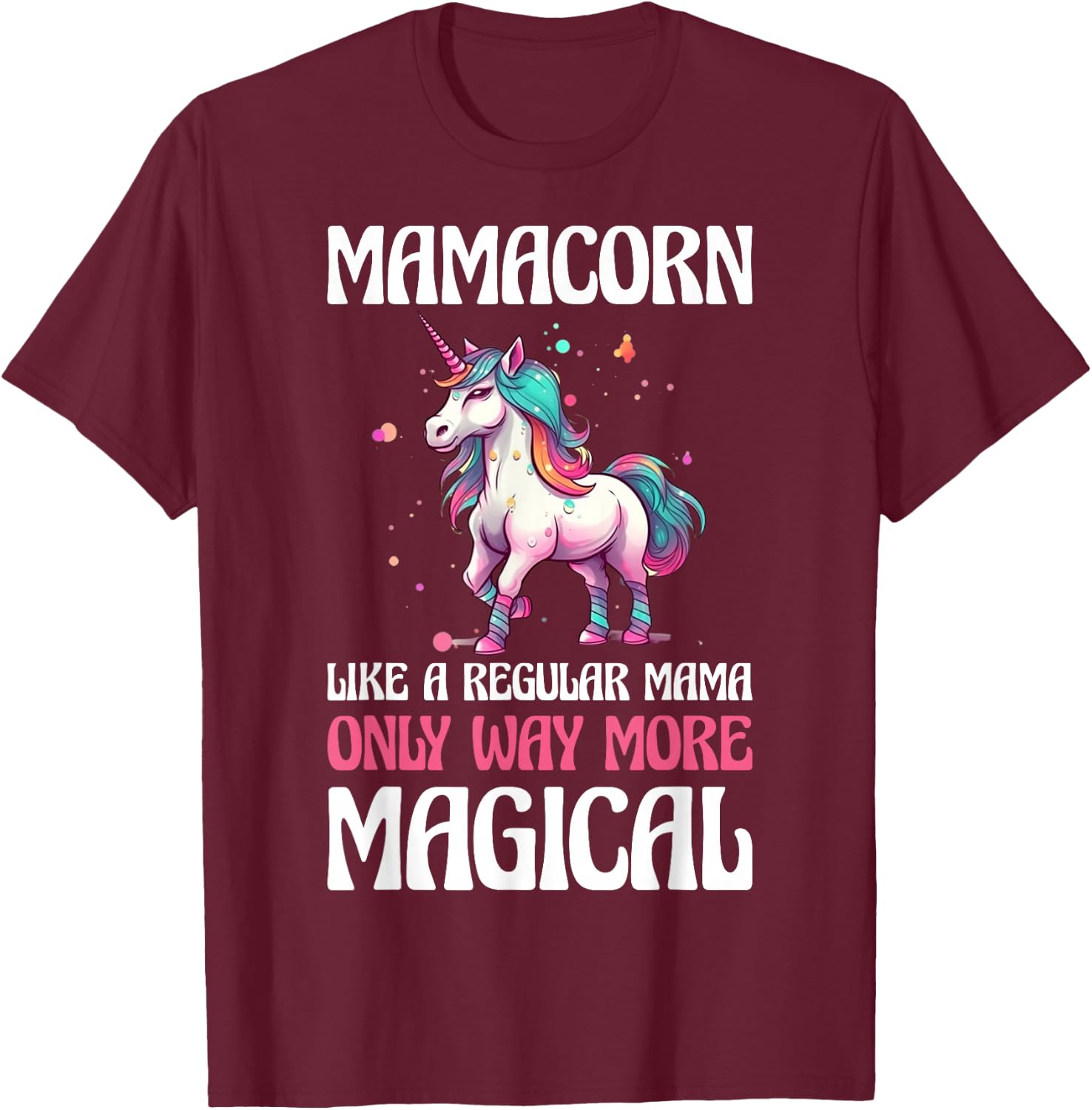 Mamacorn T-Shirt - T-Shirt | Maroon