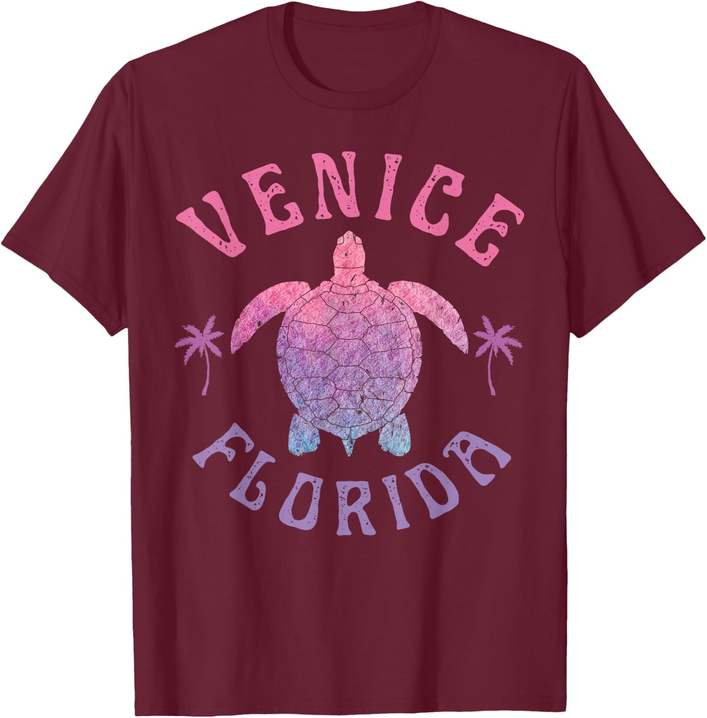 Venice Florida T-Shirt - T-Shirt | Maroon