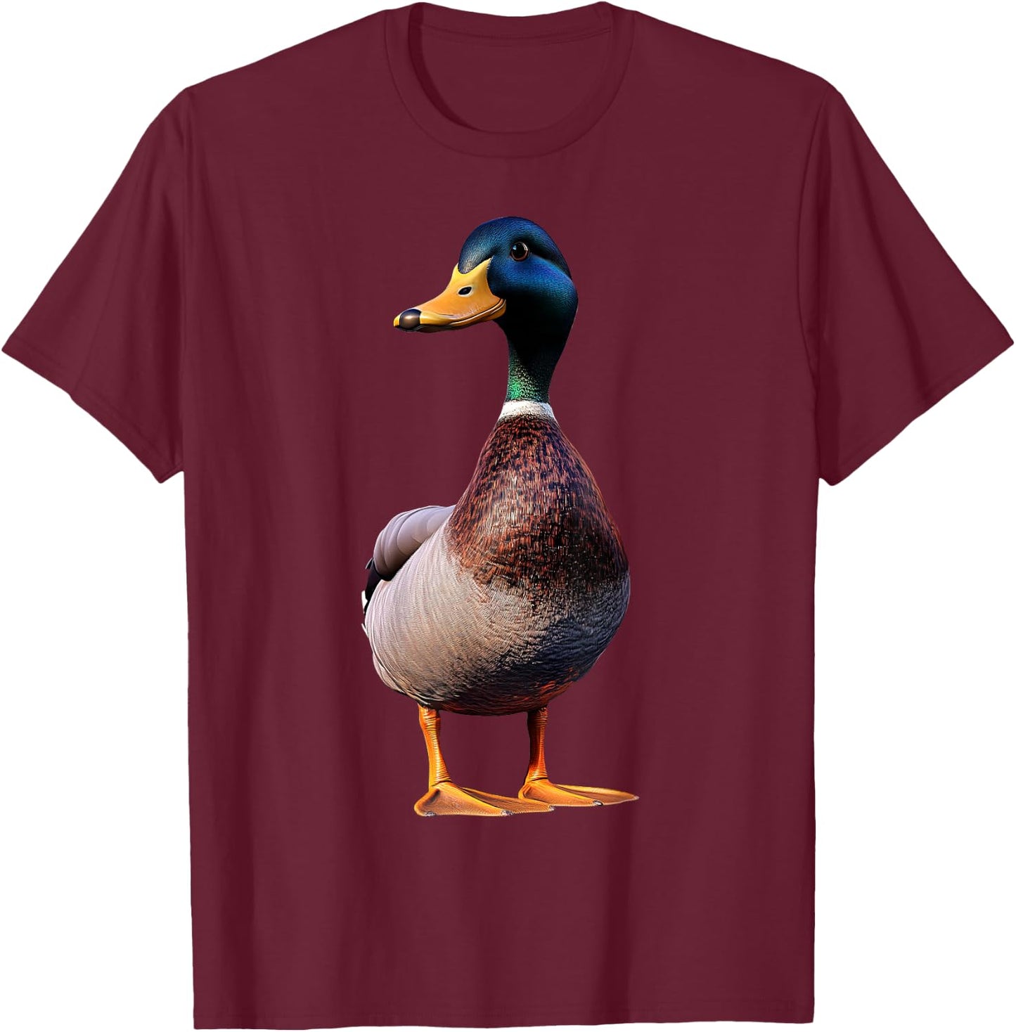 Ente Stockente Entenküken Duck Entlein Erpel Kleine Enten T-Shirt - T-Shirt | Maroon