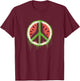 Palästina Wassermelone Palästina Frieden Wassermelone Palästina T-Shirt - T-Shirt | Maroon