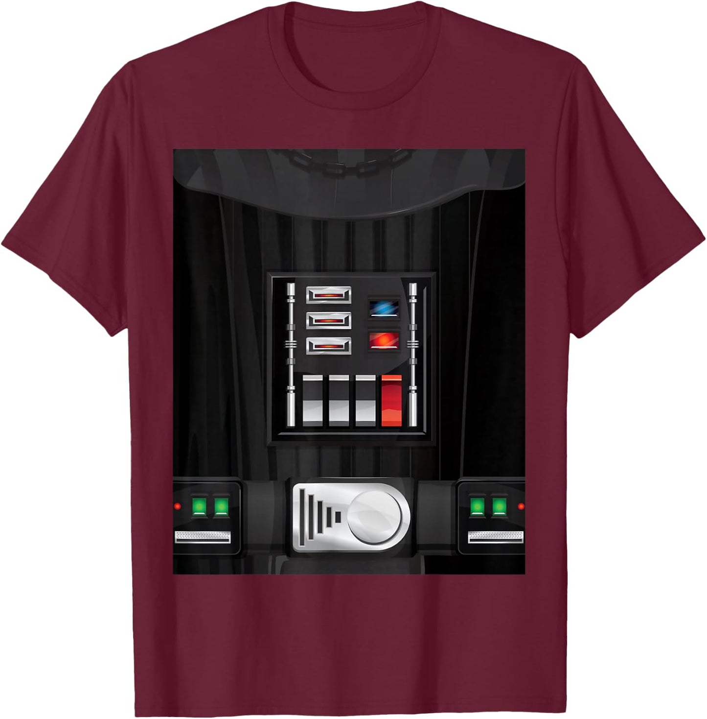 Star Wars Darth Vader Halloween Costume T-Shirt - T-Shirt | Maroon