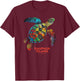 Dauphin Island Alabama Summer Vacation Sea Turtle Vintage Men Women T-Shirt - T-Shirt | Maroon