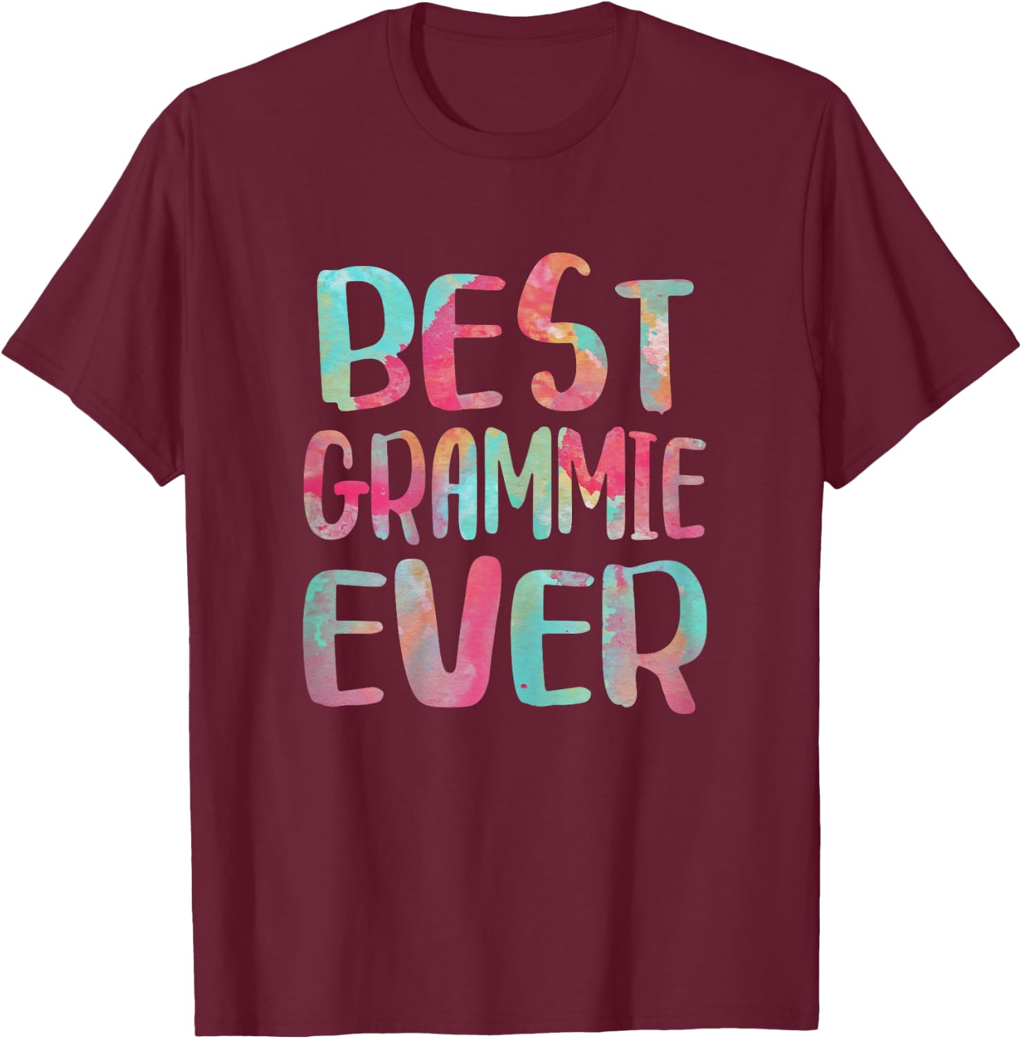 Best Grammie Ever Shirt Women Mothers Day T-Shirt - T-Shirt | Maroon