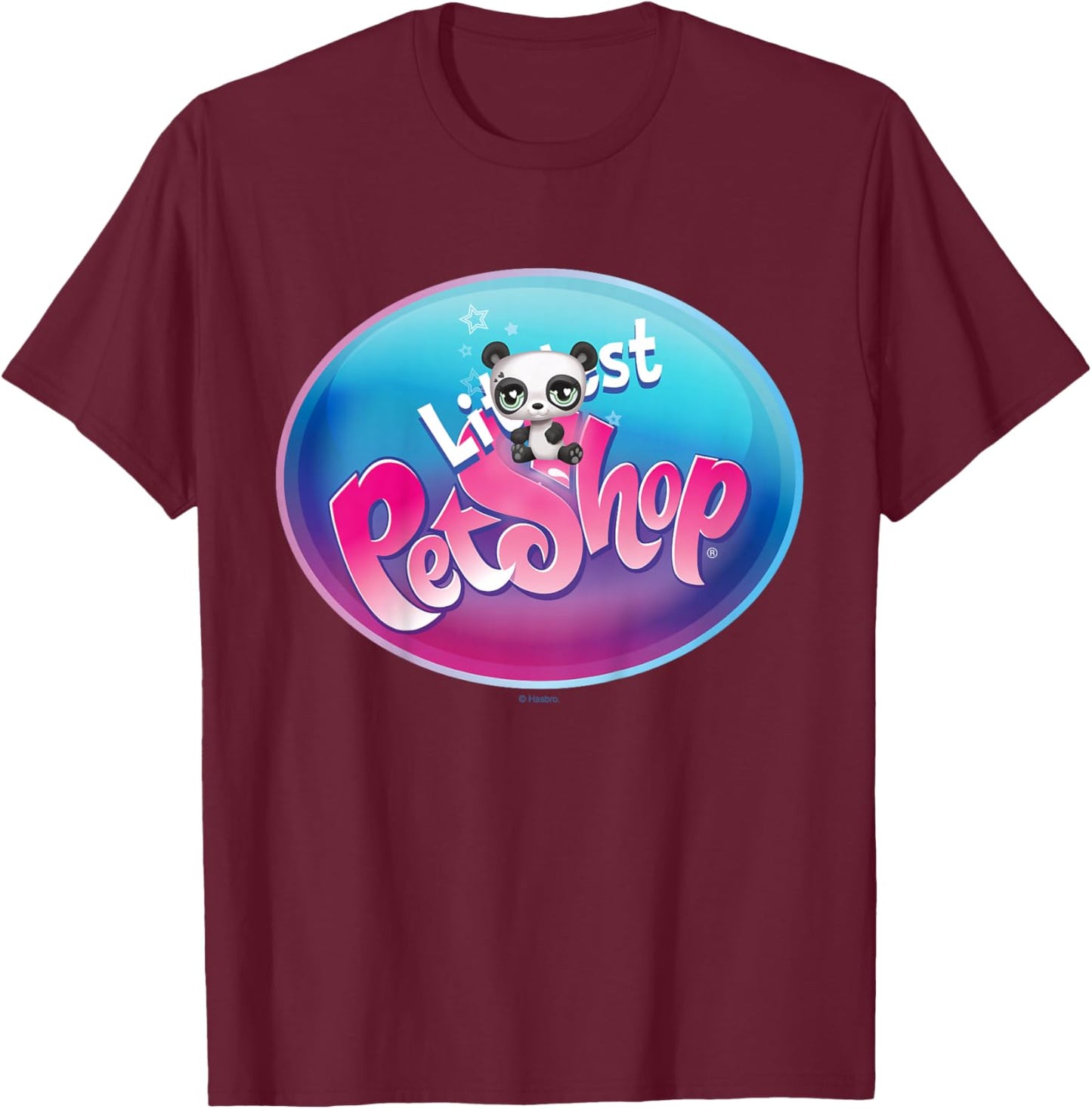 Littlest Pet Shop Logo T-Shirt - T-Shirt | Maroon