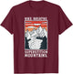 Hiking - Superstition Mountains T-Shirt - T-Shirt | Maroon
