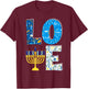 Love Cute Hanukkah Decoration Menorah Pajama Matching Family T-Shirt - T-Shirt | Maroon