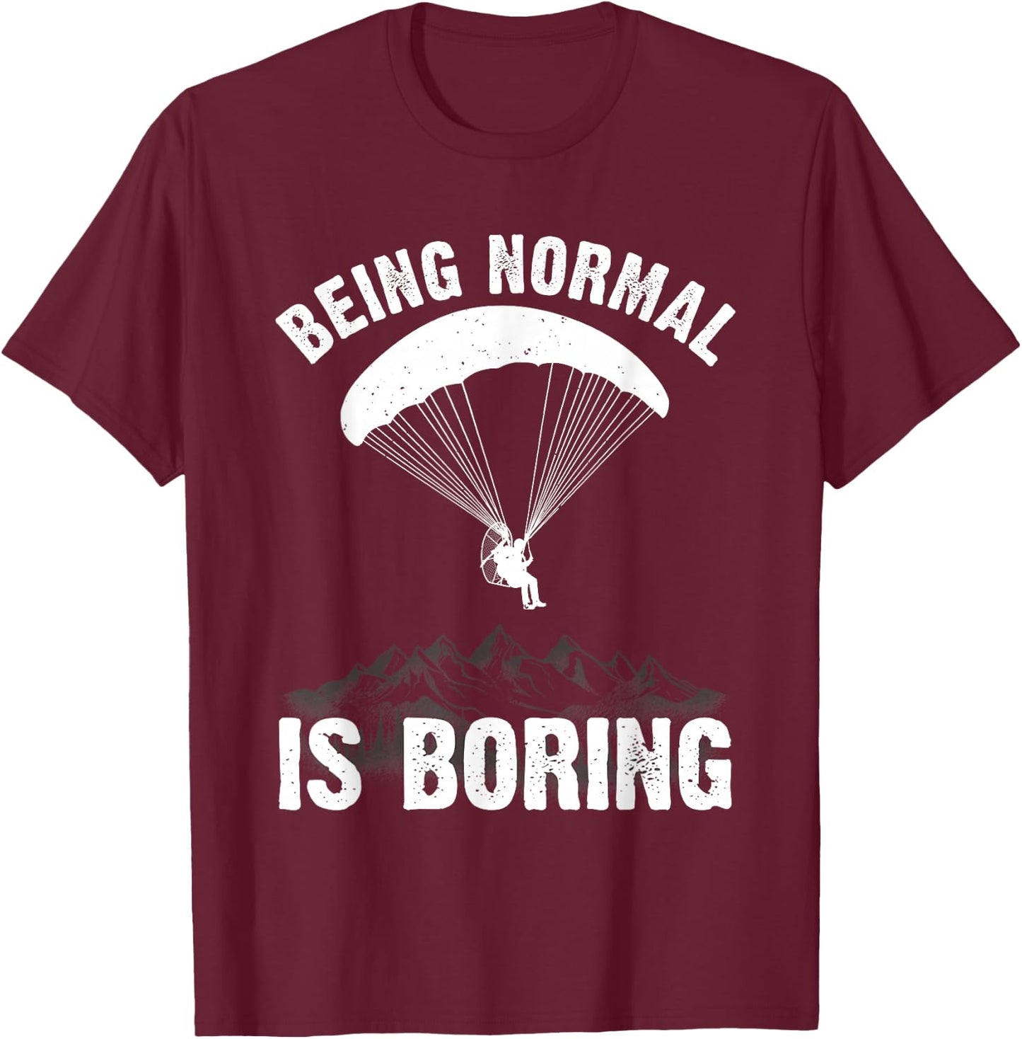 Paramotor Art Women PPG Paramotor Lover Paramotoring T-Shirt - T-Shirt | Maroon