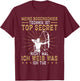 Bogenschießen Lustiges Design Bogenschießen Meine Bogenschieß Technik Archery T-Shirt - T-Shirt | Maroon