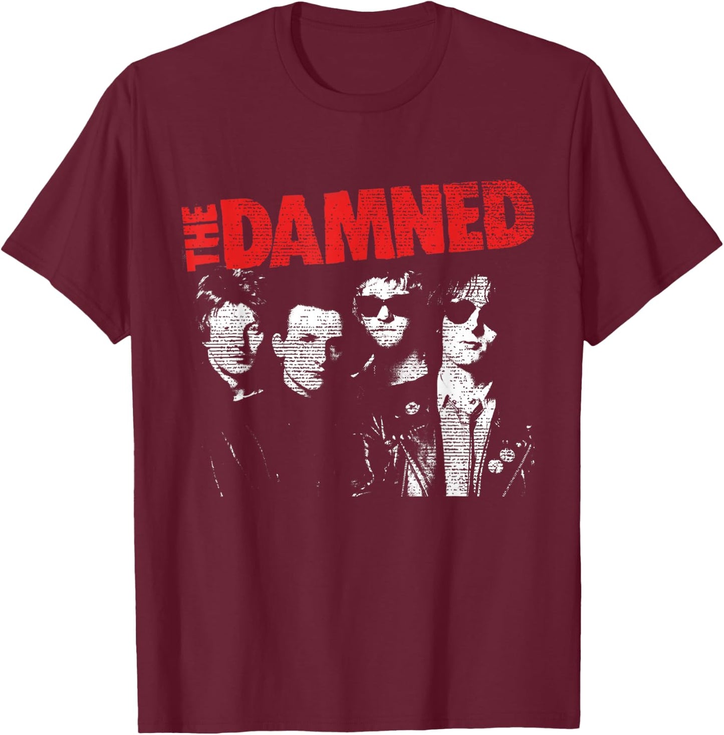 Le maudit Portrait Classique T-Shirt - T-Shirt | Maroon