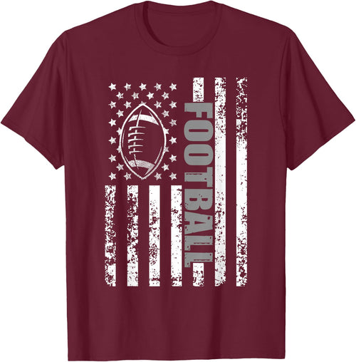 American Flag Football Patriotic Football