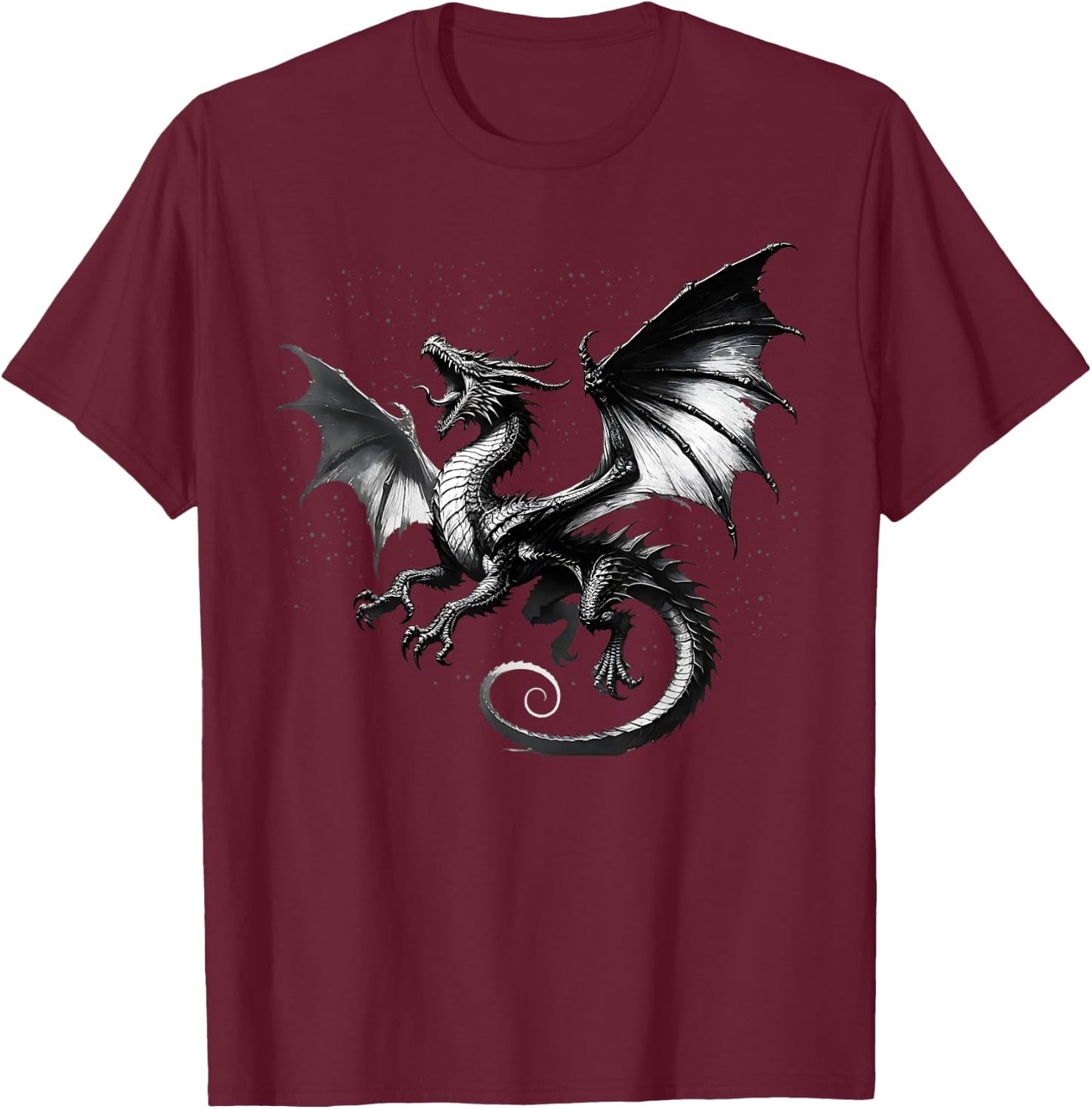 Dragon Medieval Ren Faire Lazy Costume T-Shirt - T-Shirt | Maroon