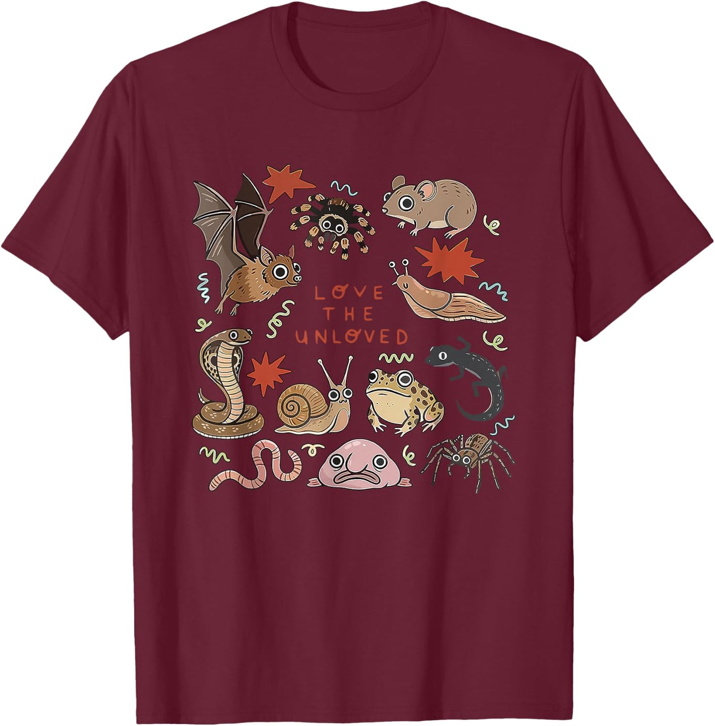 Love the unloved T-Shirt - T-Shirt | Maroon