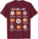 Gods Say I Am Christian Fall Thanksgiving Fall Season T-Shirt - T-Shirt | Maroon