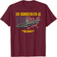 Aircraft Carrier USS Bennington CVS-20 Veteran Father Day T-Shirt - T-Shirt | Maroon