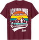 Ich bin nur wegen dem Kaiserschmarrn hier T-Shirt - T-Shirt | Maroon