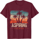Aspiring Retiree Retired Colleagues Retirement Retiree T-Shirt - T-Shirt | Maroon