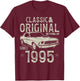 30th Birthday 1995 Classic Car T-Shirt - T-Shirt | Maroon