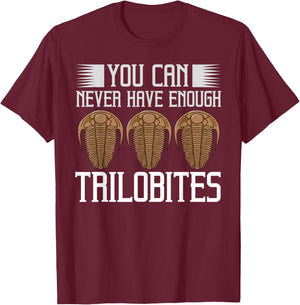 Trilobite Fossil Gift Future Paleontologist T-Shirt - T-Shirt | Maroon