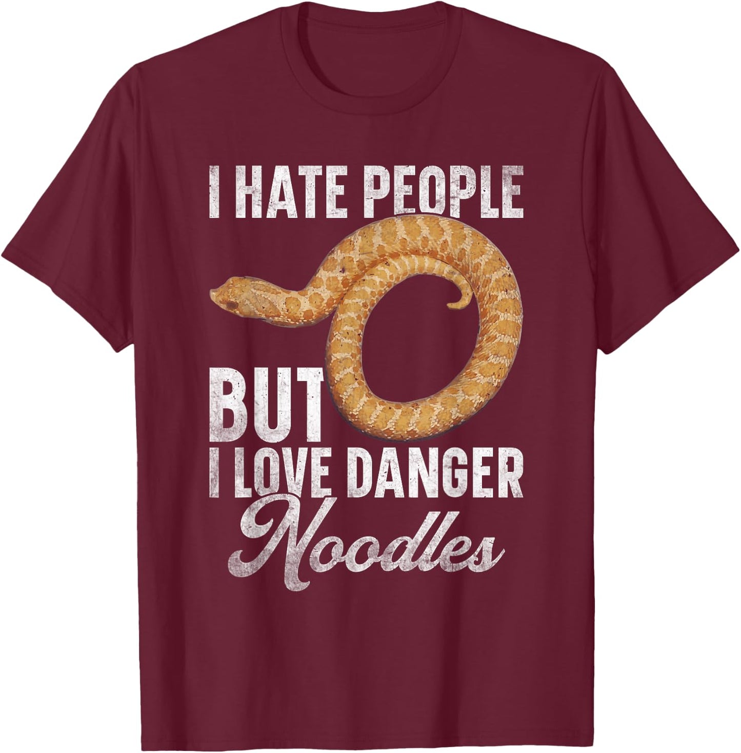 Hognose Snake Hide Stuffed Animal Ring Hognose Snake T-Shirt - T-Shirt | Maroon