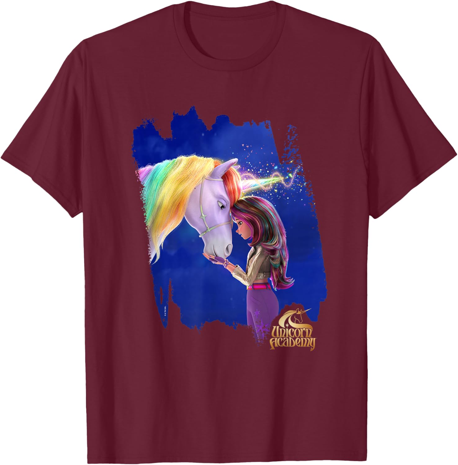 Wildstar and Sophia Connection , black T-Shirt - T-Shirt | Maroon