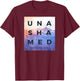 Unashamed Christian Gift Women Kids Roman 1:16 T-Shirt - T-Shirt | Maroon