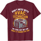 Air Installer Ac Repairman Don't Mess With Hvac Tech T-Shirt - T-Shirt | Maroon