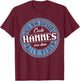 Hannes | Ich bin dieser Cooler Hannes T-Shirt - T-Shirt | Maroon