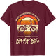 Never Underestimate An Old Man With A BMX Bike T-Shirt - T-Shirt | Maroon