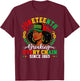 Breaking Every Chain Since 1865 Women Men Juneteenth Freedom T-Shirt - T-Shirt | Maroon