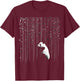 Panda Animal Graphic Art Panda T-Shirt - T-Shirt | Maroon