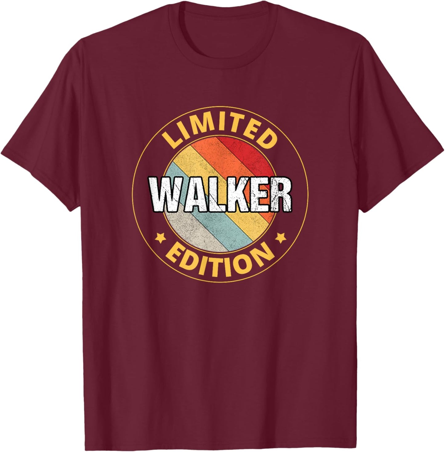 Walker T-Shirt - T-Shirt | Maroon