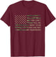 You Can't Tell Me What to Do Grandkids Fathers Day Camo Pops T-Shirt - T-Shirt | Maroon