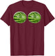 Big Boob Big Watermelon Melon Titty Titties Shirt T-Shirt - T-Shirt | Maroon