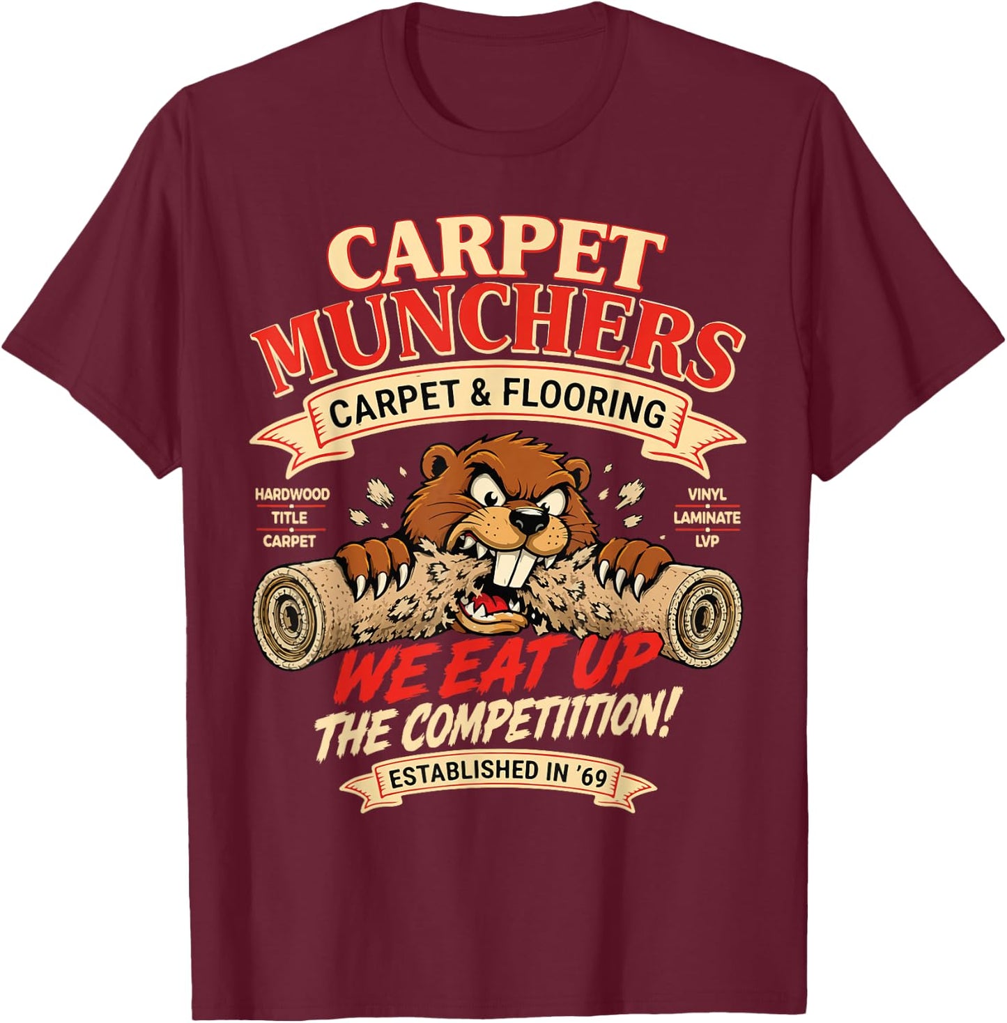 T-Shirt T-Shirt - T-Shirt | Maroon