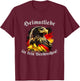 Heimatliebe ist kein Verbrechen! Deutscher Adler Klassik T-Shirt - T-Shirt | Maroon