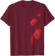 Red Spider Lily Higanbana Japanese Flower Aesthetic Anime T-Shirt - T-Shirt | Maroon